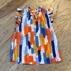 THML Womens ruffle top size small